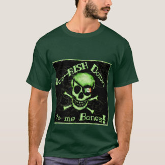 Camiseta del cráneo del pirata del día de St