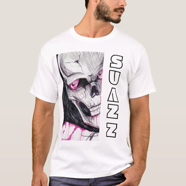 Camiseta del cráneo W/Eyes de Suazz (Anverso)