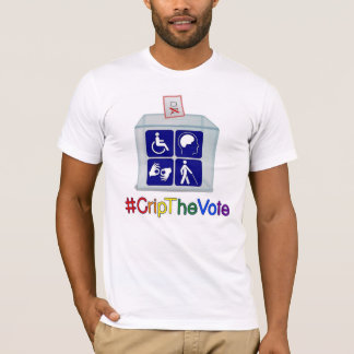 camiseta del #CripTheVote, blanco, para los