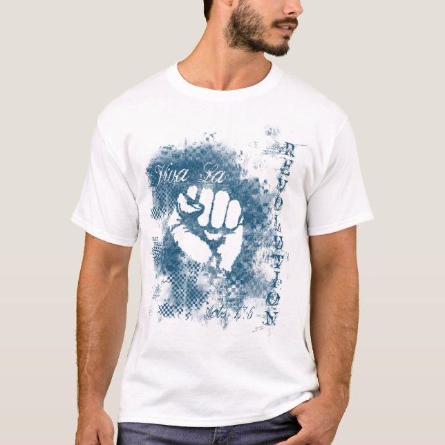 Camiseta del cristiano de la revolución (Anverso)