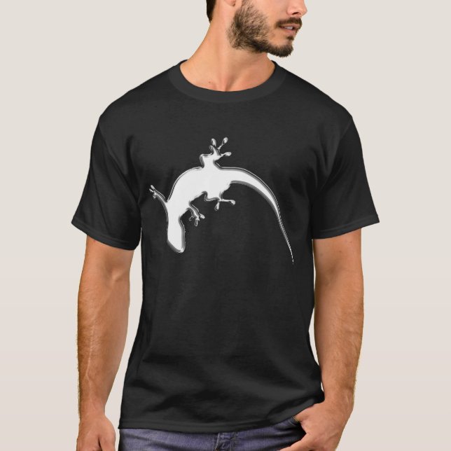 Camiseta del cromo del Gecko (Anverso)