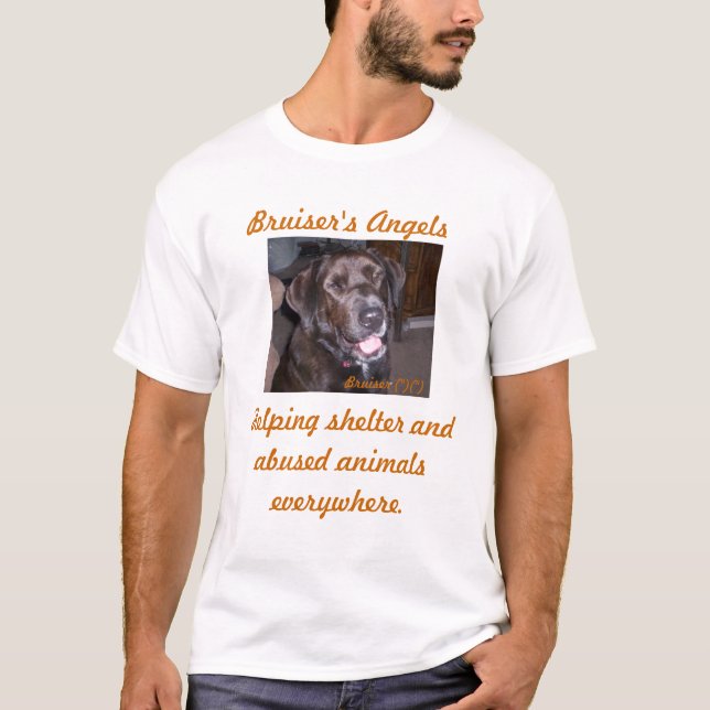 Camiseta del crossposter de los ángeles del (Anverso)