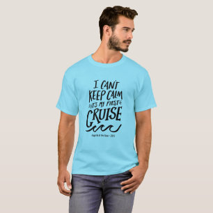 Camiseta del crucero de la primera vez