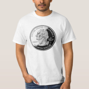 Camiseta del cuarto del estado de California