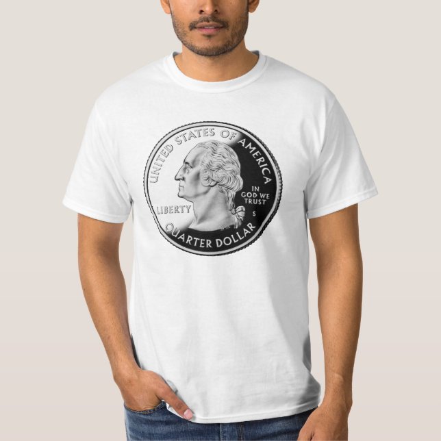 Camiseta del cuarto del estado de Washington (Anverso)