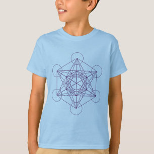 Camiseta del cubo de Metatron