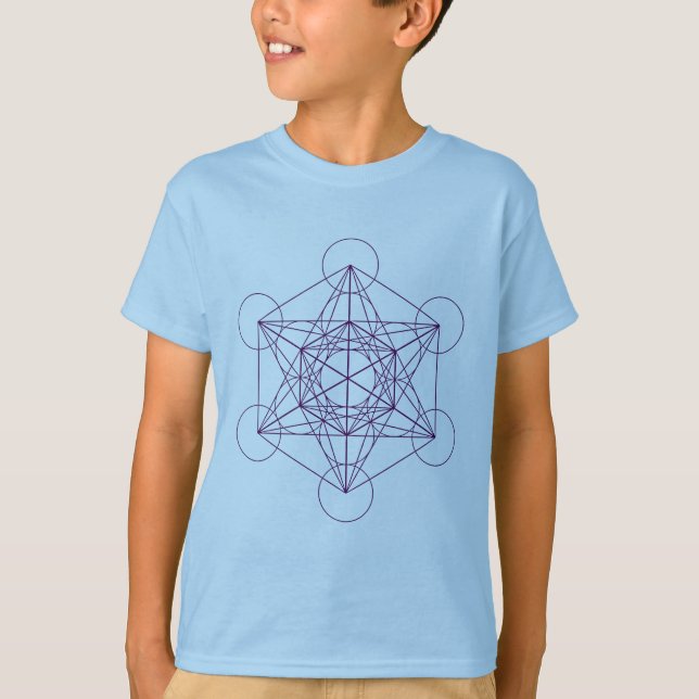 Camiseta del cubo de Metatron (Anverso)