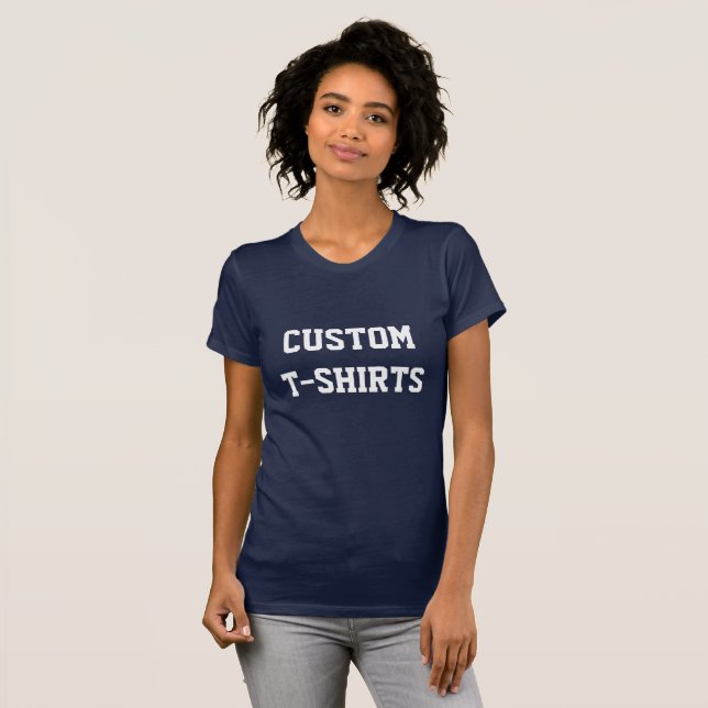 Camiseta del cuello barco de la MARINA DE GUERRA (Anverso completo)