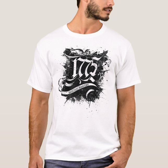 Camiseta del Cuerpo de Marines 1775 (Anverso)