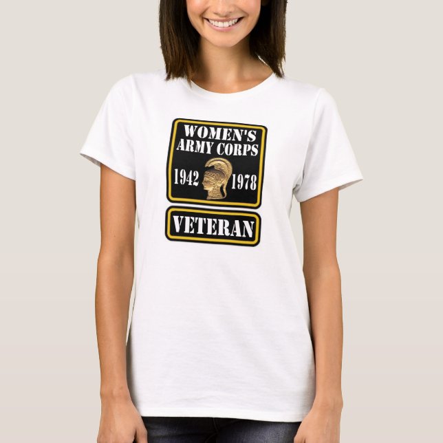 Camiseta del cuerpo del ejército de las mujeres (Anverso)