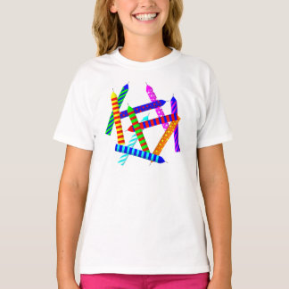 Camiseta del cumpleaños de diez años