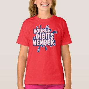 Camiseta del CUMPLEAÑOS del MIEMBRO de los DÍGIT