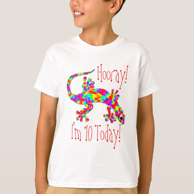 Camiseta del cumpleaños del Salamander del arco (Anverso)