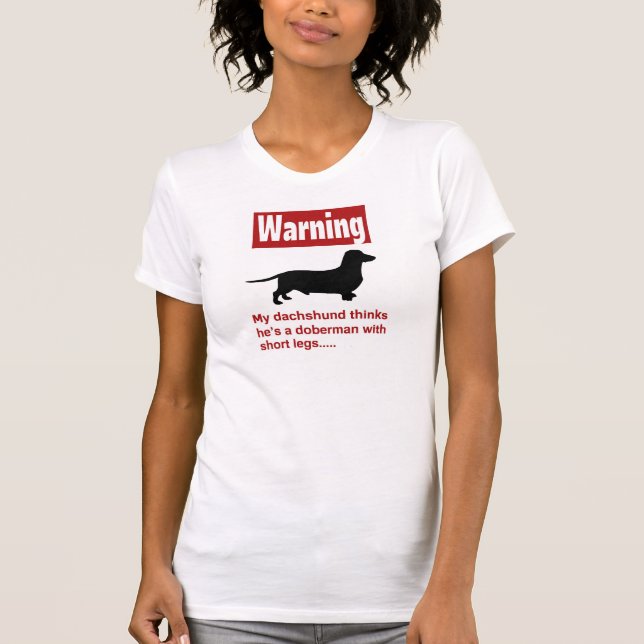 Camiseta del Dachshund (Anverso)
