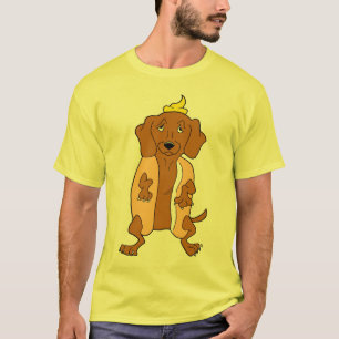 Camiseta del Dachshund del perro de la salchicha