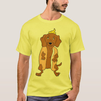 Camiseta del Dachshund del perro de la salchicha
