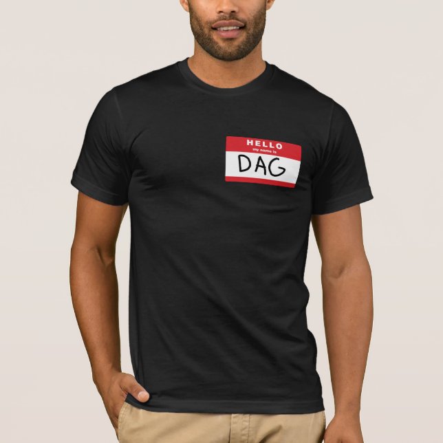Camiseta del DAG (Anverso)