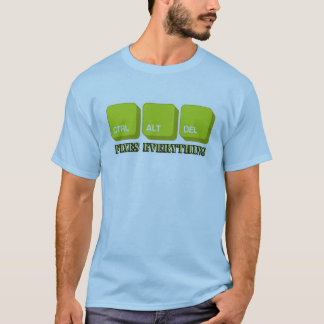 Camiseta del del Ctrl alt