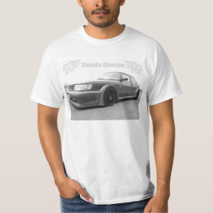 Camiseta del demonio de SAAB 900 sueco