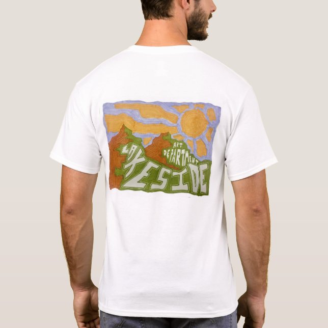 Camiseta del Departamento de Arte Lakeside (Reverso)