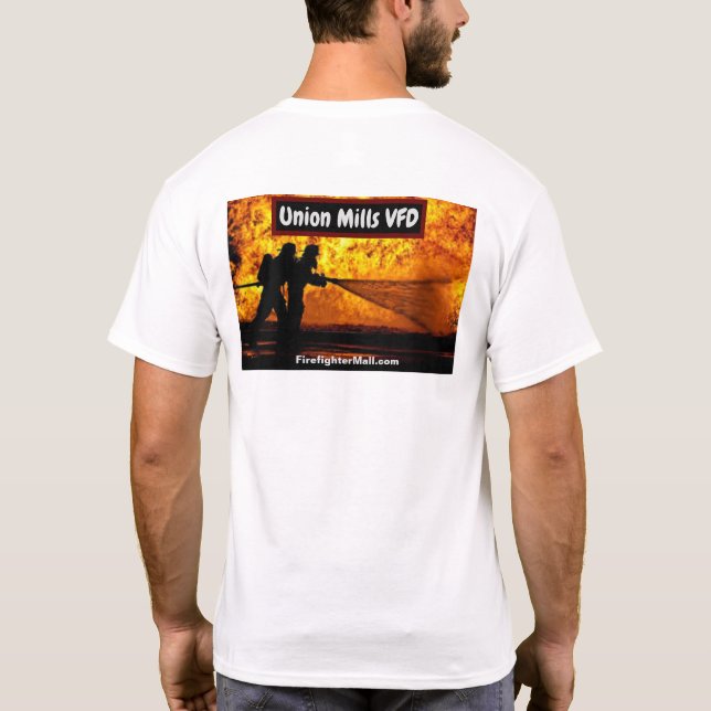 Camiseta del Departamento de Bomberos Voluntarios  (Reverso)