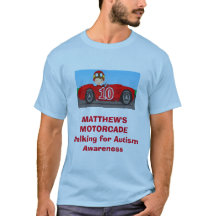 Camiseta del desfile de automóviles de Matthew