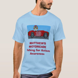 Camiseta del desfile de automóviles de Matthew
