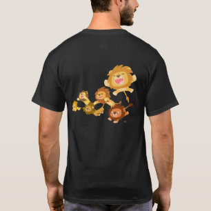 Camiseta del desfile de los leones del dibujo