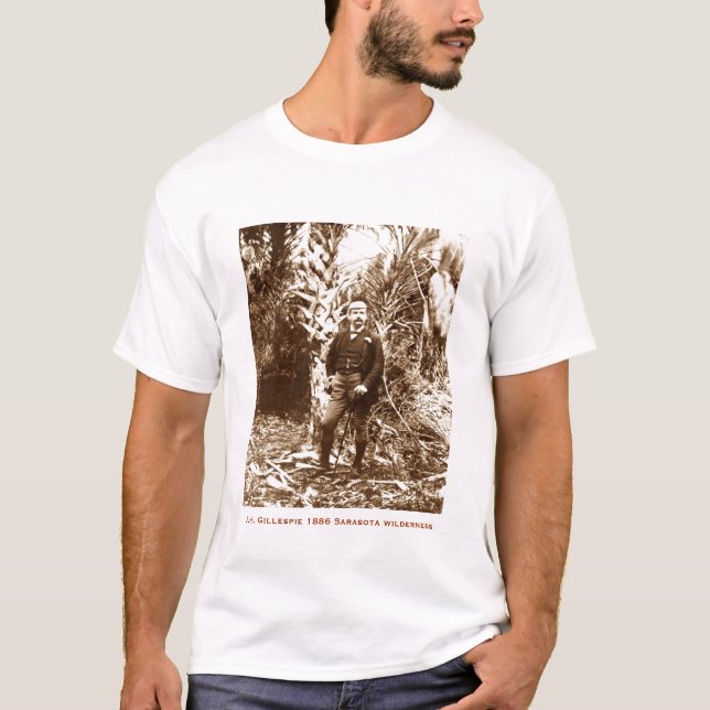 Camiseta del desierto de J.H. Gillespie Sarasota (Anverso)