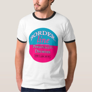 Camiseta del desorden de personalidad límite