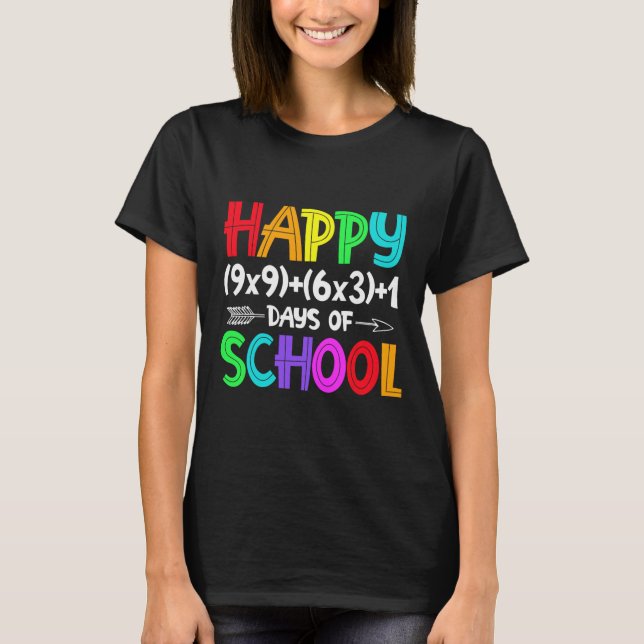 Camiseta del Día 100 de la Escuela de Fórmula Mate (Anverso)
