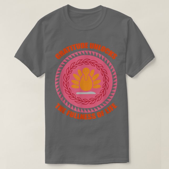 Camiseta del Día de Acción de Gracias (Diseño del anverso)