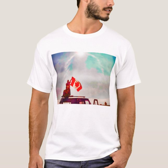Camiseta del Día de Canadá con Kevin (Anverso)