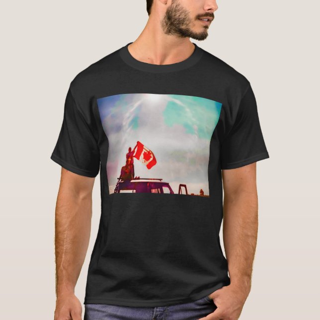 Camiseta del Día de Canadá con Kevin (Anverso)
