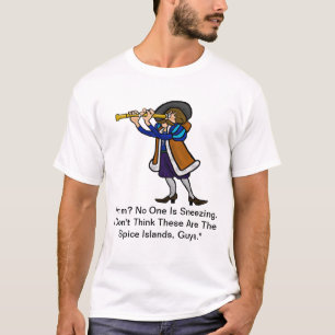 Camiseta del Día de Colón - ¿Islas especias?