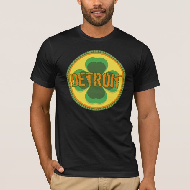 Camiseta del día de Detroit St Patrick (Anverso)