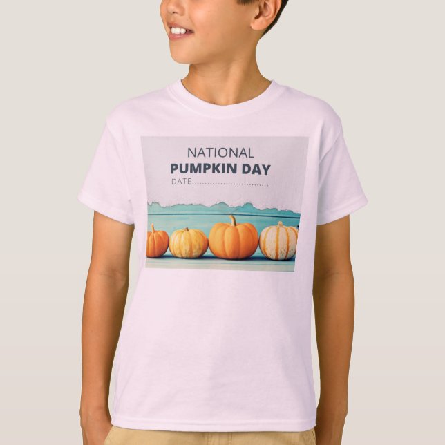 Camiseta del día de la calabaza (Anverso)