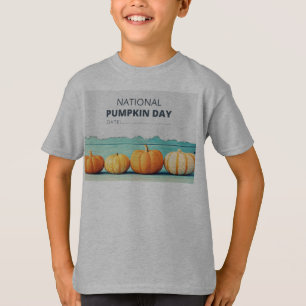 Camiseta del día de la calabaza