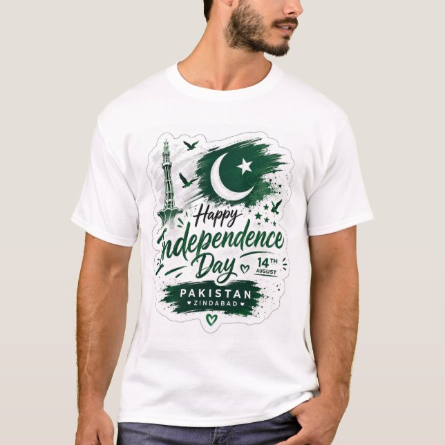 camiseta del día de la independencia (Anverso)