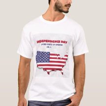 Camiseta del Día de la Independencia - audaz, libr