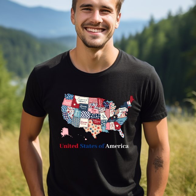 Camiseta del Día de la Independencia de Estados Un (Subido por el creador)