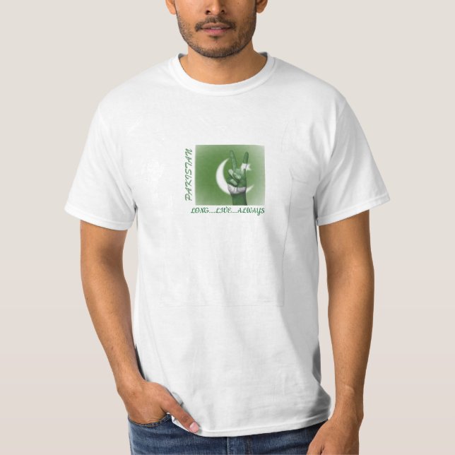 Camiseta del Día de la Independencia de Pakistán (Anverso)