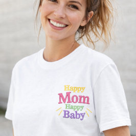 Camiseta del Día de la Madre bordada para mamá fel
