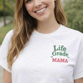 Camiseta del día de la madre bordada regalo para m