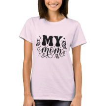 Camiseta del Día de la Madre Mariposa Estética de