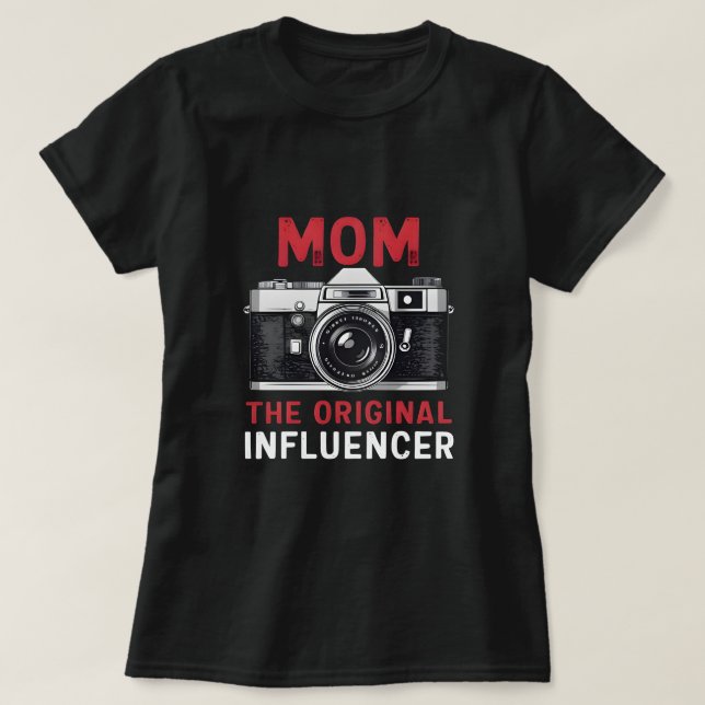 Camiseta del Día de la Madre para mamá (Diseño del anverso)