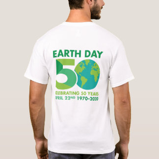 Camiseta del Día de la Tierra, 50° aniversario, 19