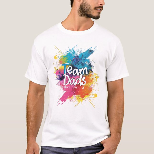 Camiseta del día de los padres del equipo moderno (Anverso)