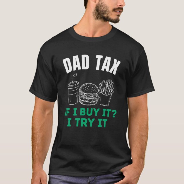 Camiseta del Día de los Padres divertidos con impu (Anverso)
