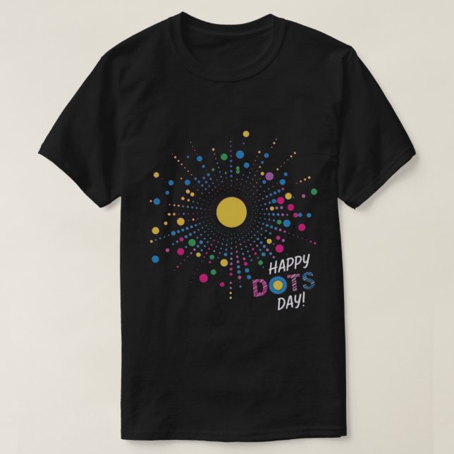 camiseta del día de los puntos felices (Diseño del anverso)